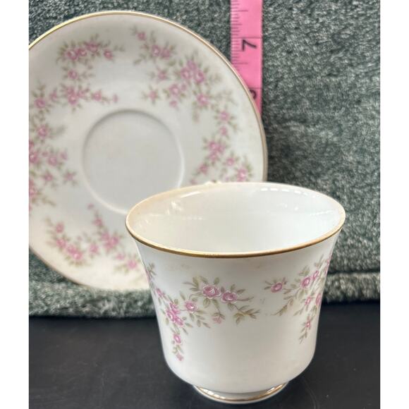 Vintage 1960s Premiere Fine China Japan April Rose Pattern - Picture 6 of 11